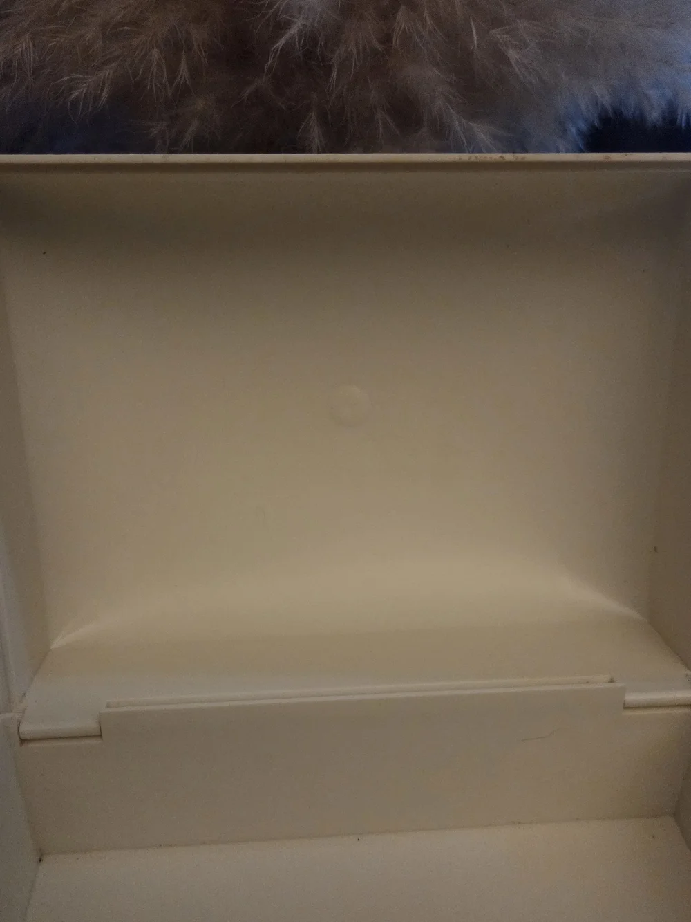 Vintage 70s Box |  Jewelery Box | Storage With Style |Cream Gold Birds Vanity